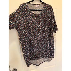 New With Tags LulaRoe Irma High-Low Tunic Large
